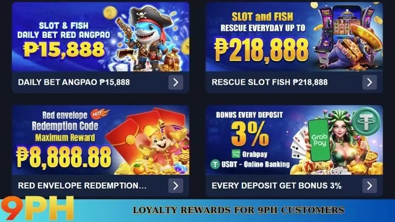loyalty rewards for 9ph customers