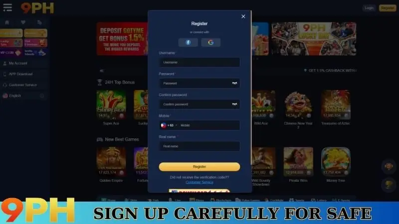 Sign up carefully for safe