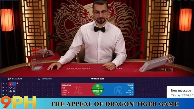 Winning Dragon Tiger strategies live casino 9PH 6 The appeal of Dragon Tiger game