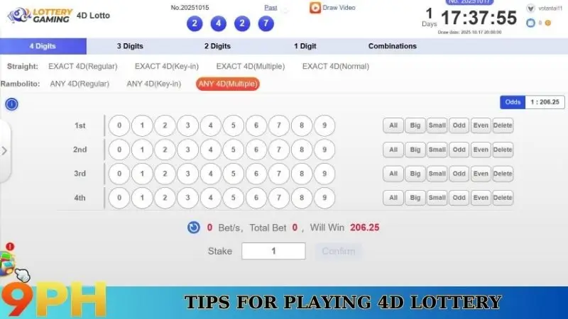 4D Lotto - The secret to quickly winning the jackpot and changing your life 7 Tips for playing 4D lottery