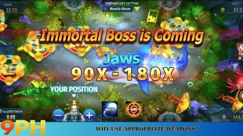 How to maximize points in fishing games - Golden tips to remember 8 Why use appropriate weapons?